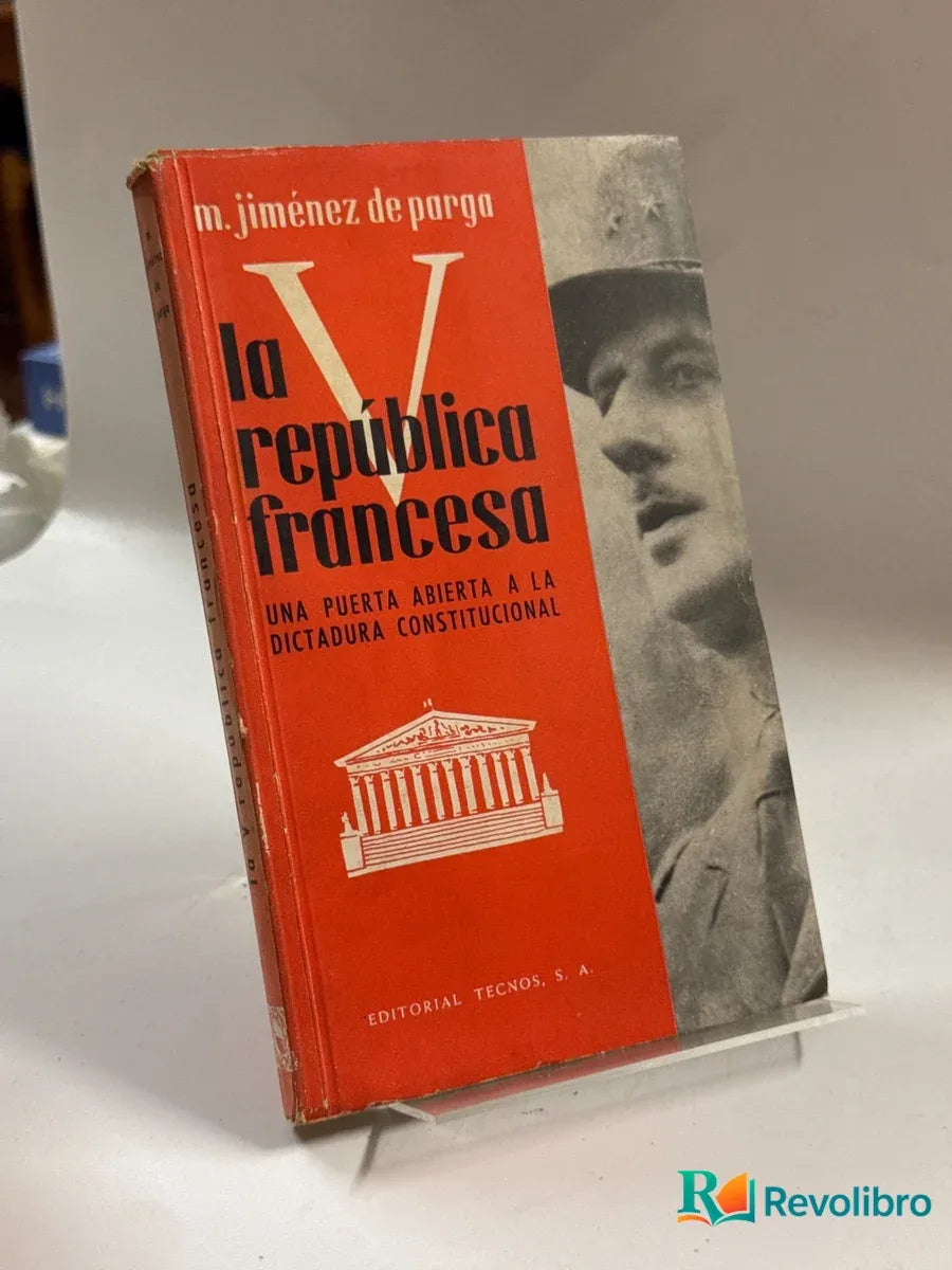 Portada de La República Francesa de m. Jiménez de Parga, libro de segunda mano