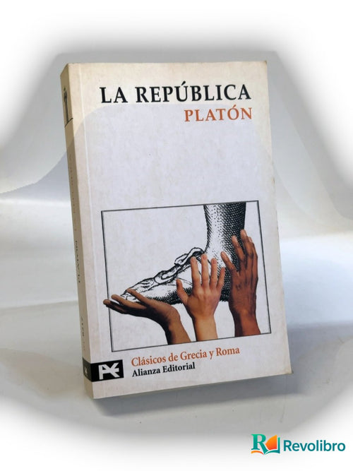 Portada de La república de Platón, libro de segunda mano