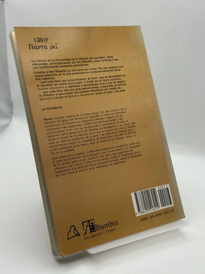 Foto 2 de La República de Platón, libro de segunda mano