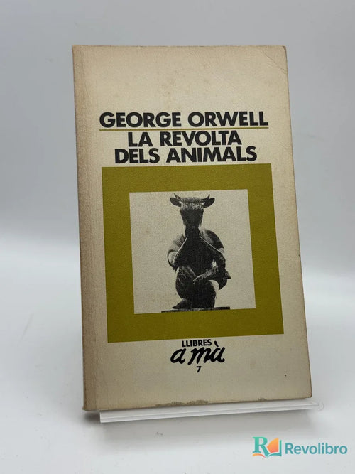 Portada de La revolta dels animals de George Orwell, libro de segunda mano