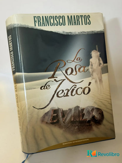 Portada de La Rosa de Jericó de Francisco Martos, libro de segunda mano