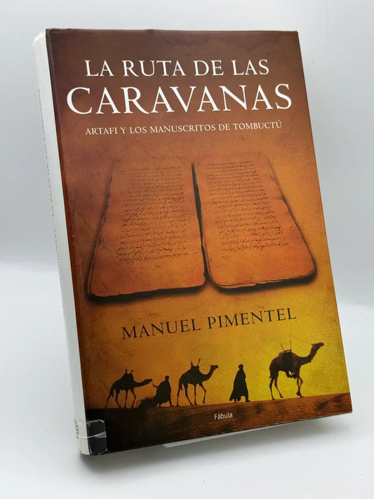 La ruta de las caravanas de Manuel Pimentel | Libro segunda mano - Portada