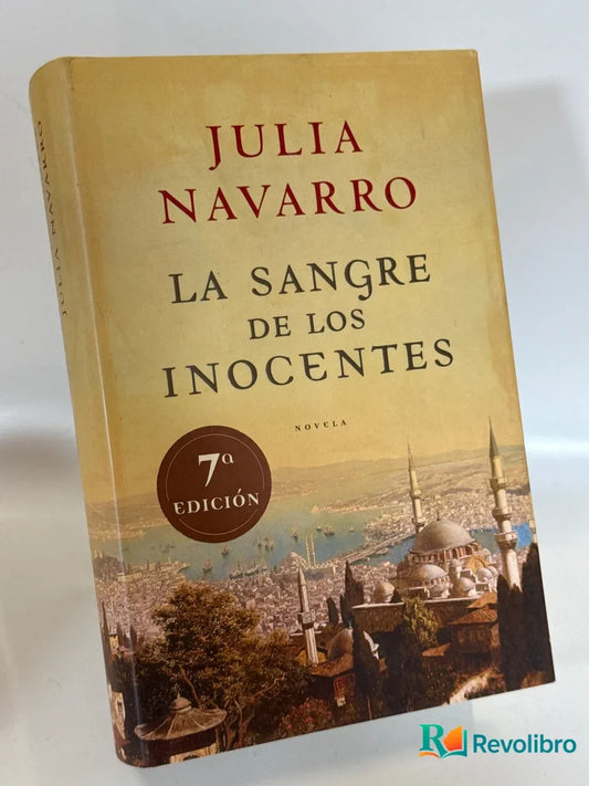 Portada de La sangre de los inocentes de Julia Navarro, libro de segunda mano