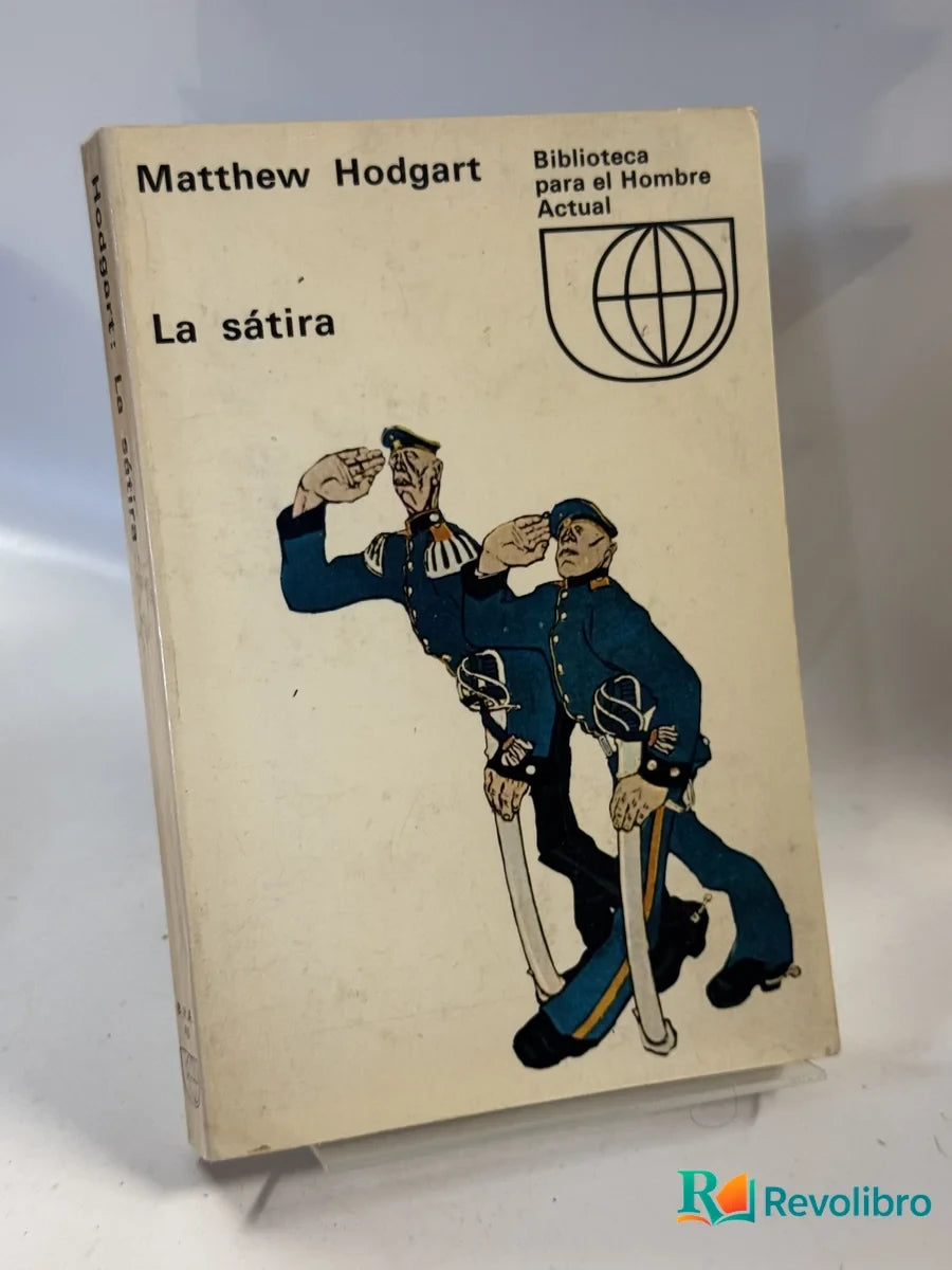 Portada de La sátira de Matthew Hodgart, libro de segunda mano
