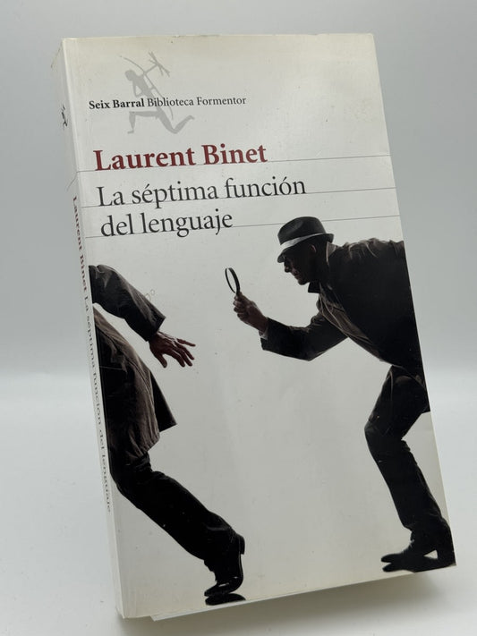 La séptima función del lenguaje - Laurent Binet - Portada