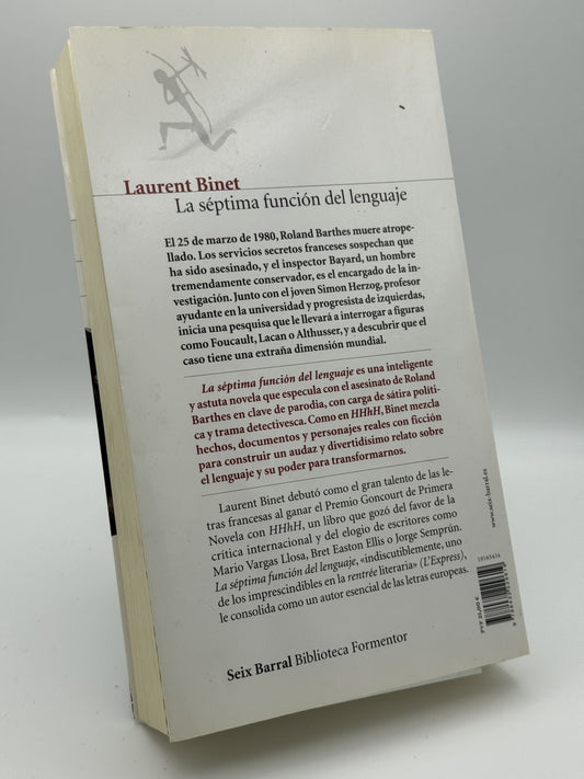 La séptima función del lenguaje - Laurent Binet - Imagen 2