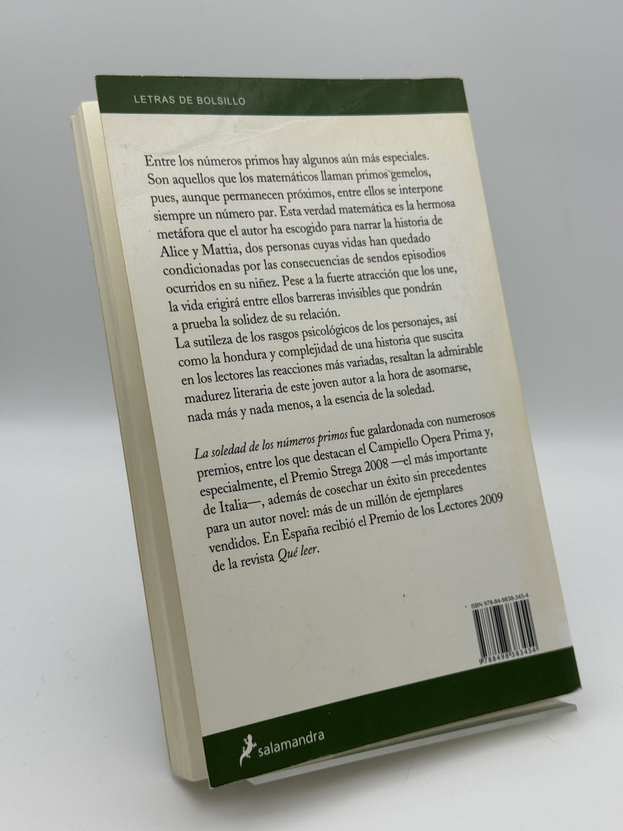 La soledad de los números primos - Paolo Giordano - Imagen 2