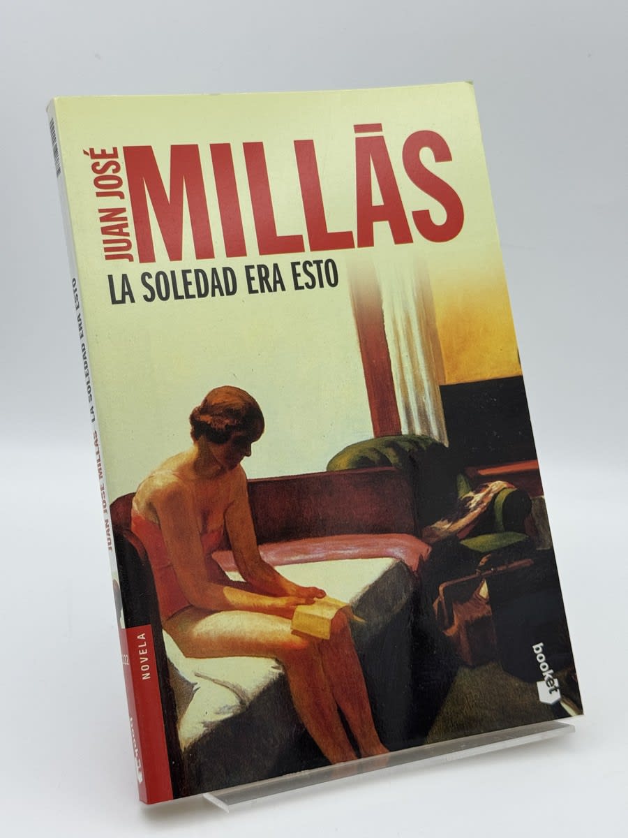La soledad era esto - Portada