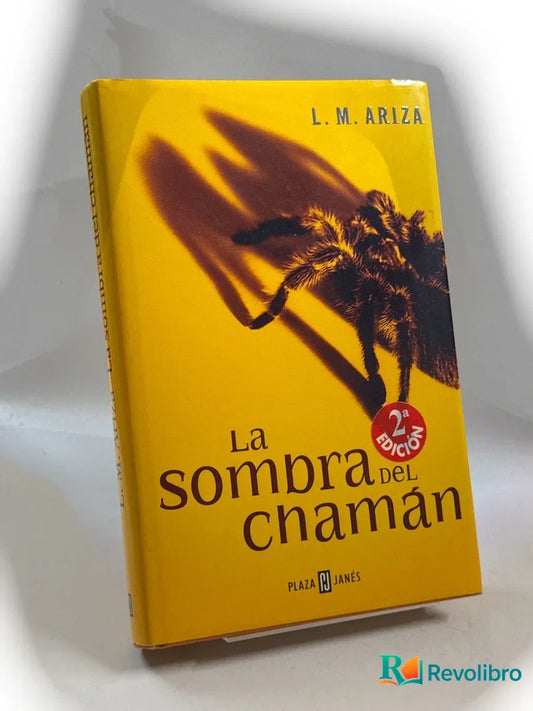 Portada de La sombra del chamán de L. M. Ariza, libro de segunda mano