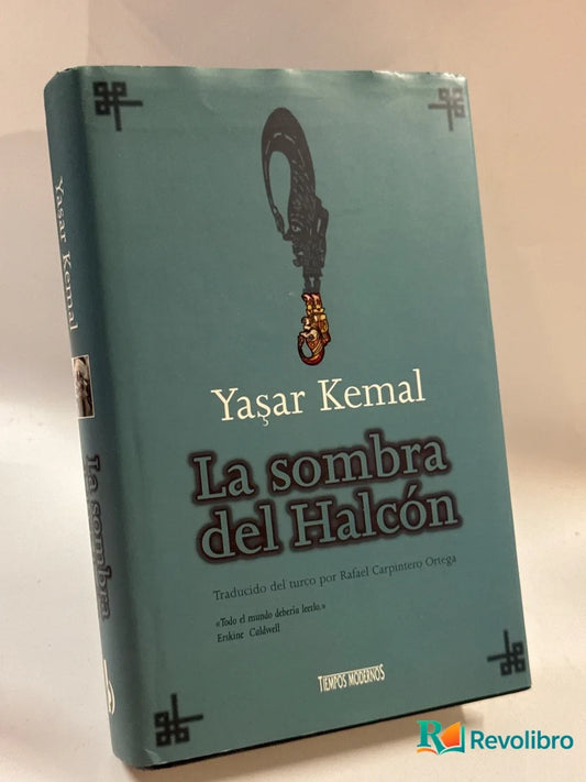 Portada de La sombra del halcón de Yaşar Kemal, libro de segunda mano