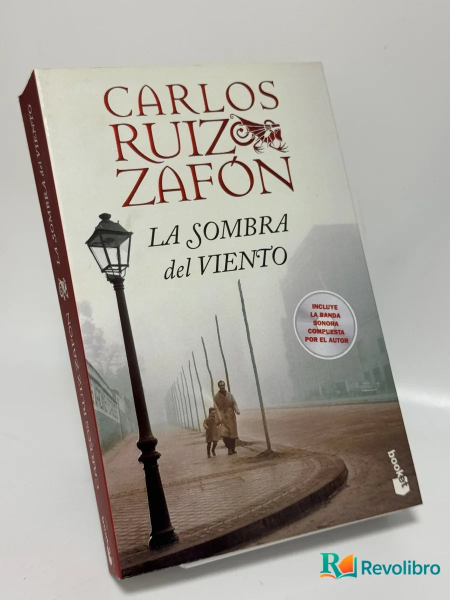 Portada de La sombra del viento de Carlos Ruiz Zafón, libro de segunda mano