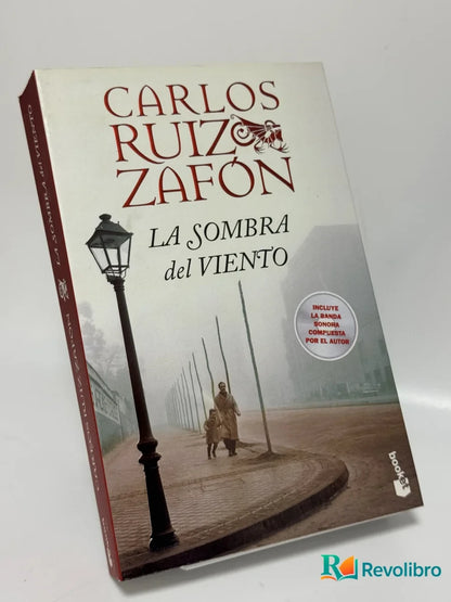 Portada de La sombra del viento de Carlos Ruiz Zafón, libro de segunda mano