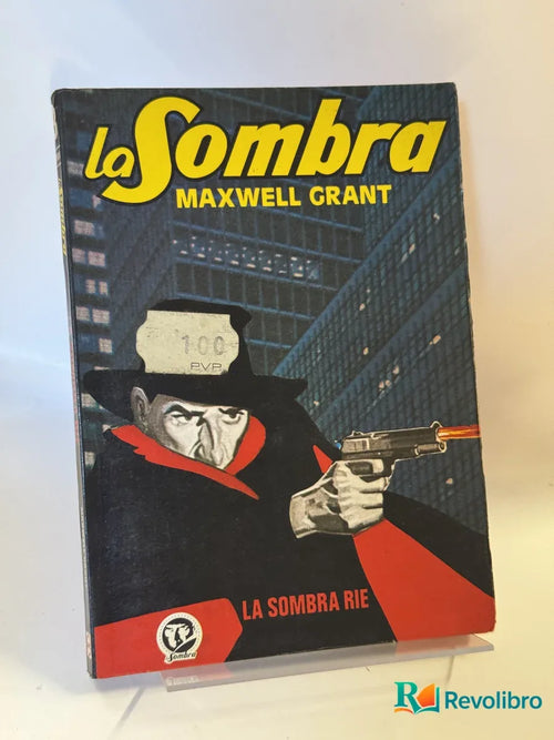 Portada de La Sombra Rie de Maxwell Grant, libro de segunda mano