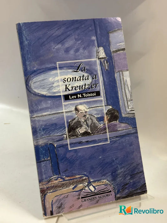 Portada de La sonata a Kreutzer de Lev N. Tolstoi, libro de segunda mano