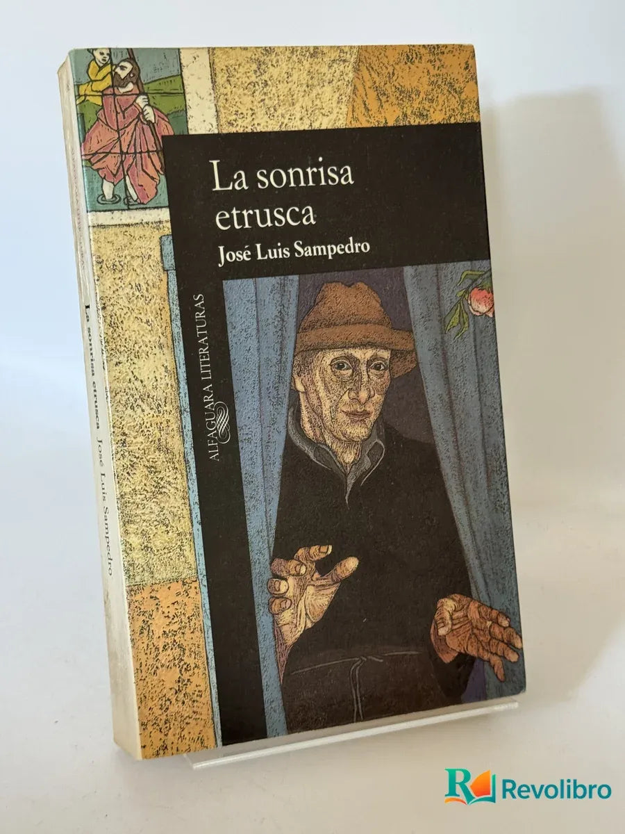 Portada de La sonrisa etrusca de José Luis Sampedro, libro de segunda mano