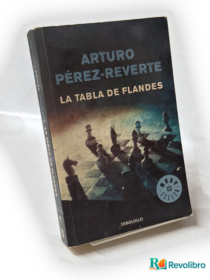 Portada de La tabla de Flandes de Arturo Pérez-Reverte, libro de segunda mano