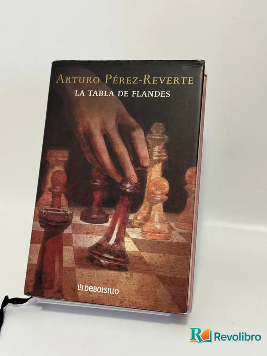 Portada de La Tabla de Flandes de Arturo Pérez-Reverte, libro de segunda mano