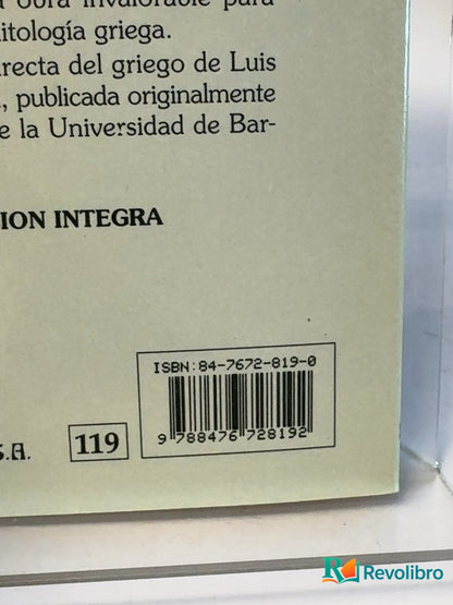 Foto 3 de La Teogonía de Hesíodo, libro de segunda mano