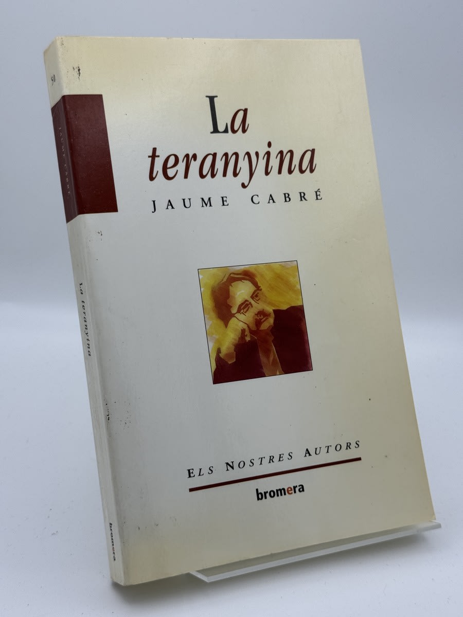 Portada de La teranyina de Jaume Cabré, libro de segunda mano