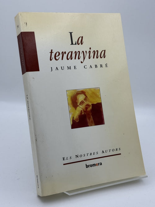 Portada de La teranyina de Jaume Cabré, libro de segunda mano