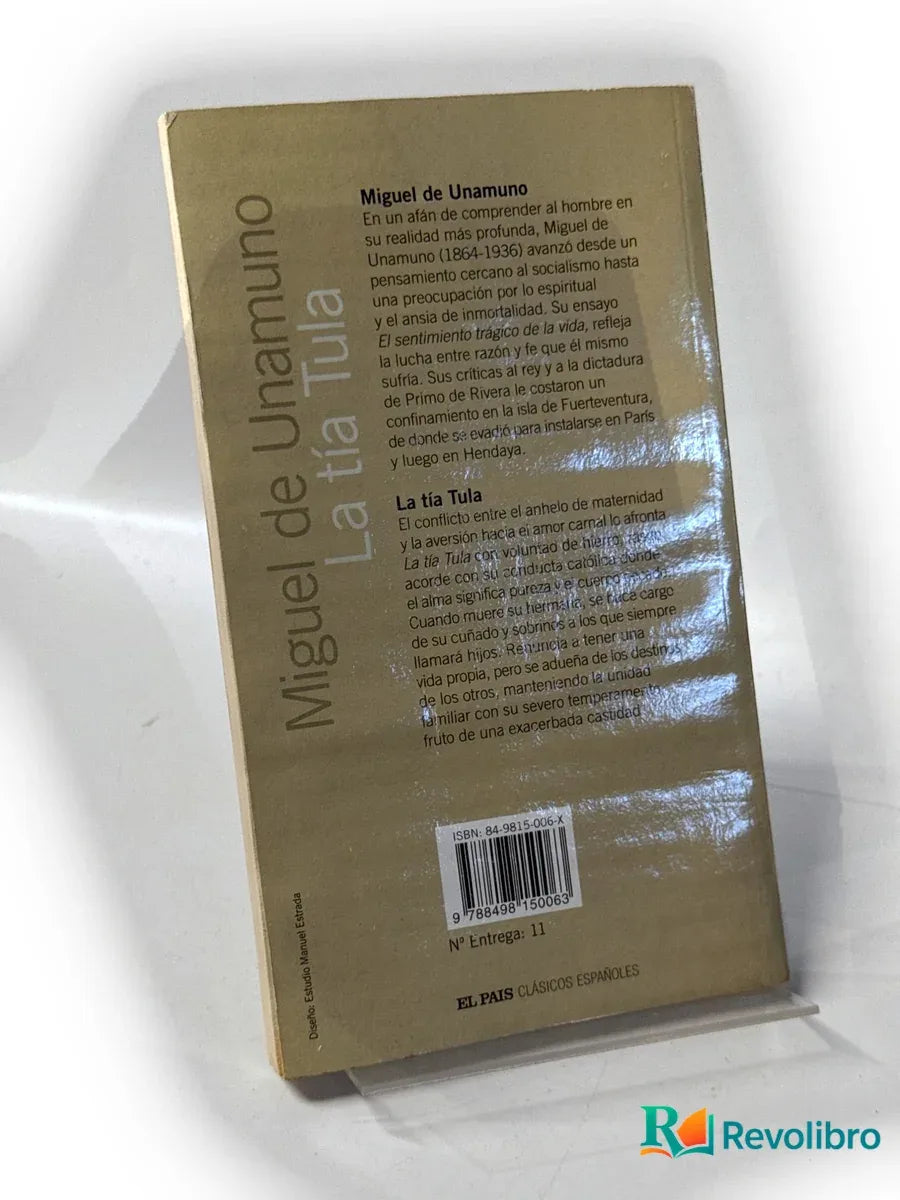 Foto 2 de La tía Tula de Miguel de Unamuno, libro de segunda mano