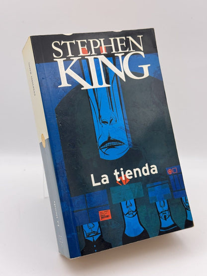 Portada de La Tienda de Stephen King, libro de segunda mano