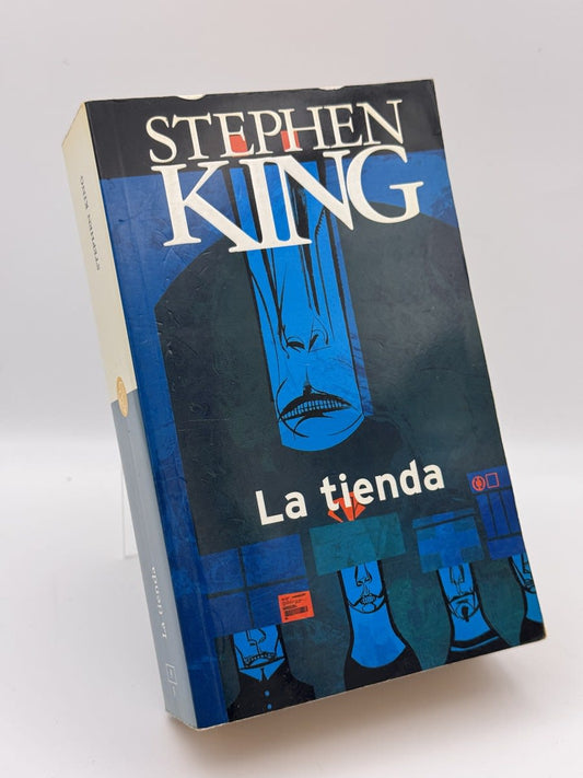 Portada de La Tienda de Stephen King, libro de segunda mano