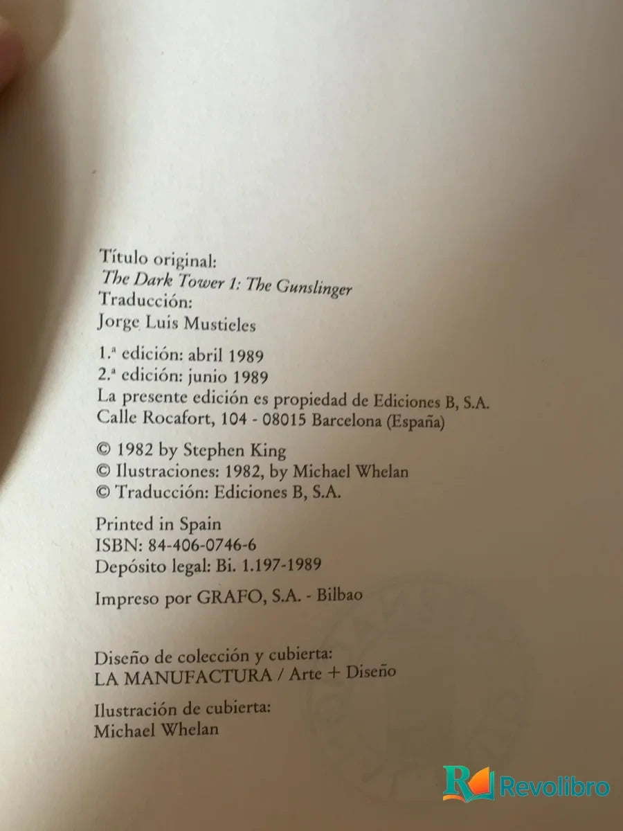 Foto 3 de La torre oscura I La hierba del diablo de Stephen King, libro de segunda mano