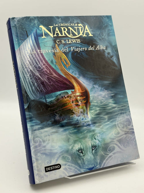 Portada de La travesía del viajero del alba de C. S. Lewis, libro de segunda mano