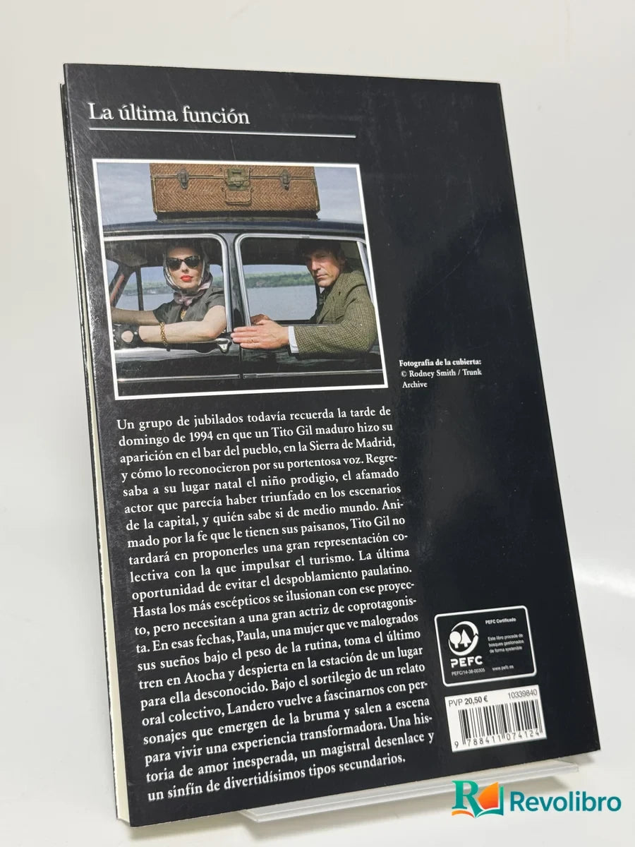 Foto 2 de La Última Función de Luis Landero, libro de segunda mano
