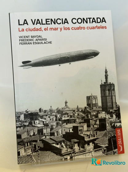 Portada de La Valencia Contada de Vicent Baydal, libro de segunda mano