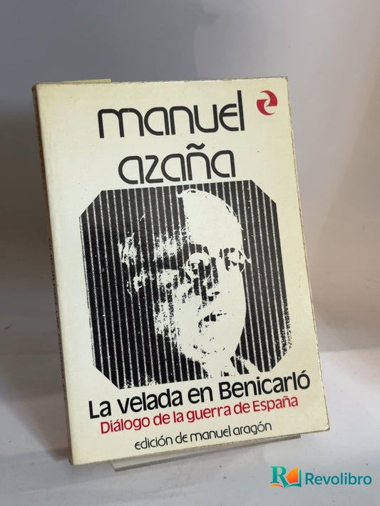 Portada de La velada en Benicarló de Manuel Azaña, libro de segunda mano