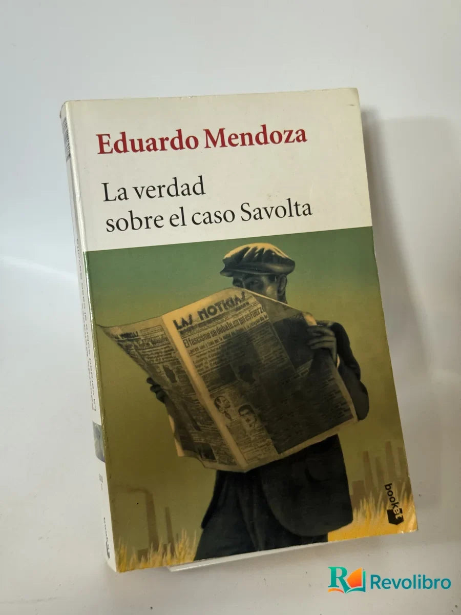 Portada de La verdad sobre el caso Savolta de Eduardo Mendoza, libro de segunda mano