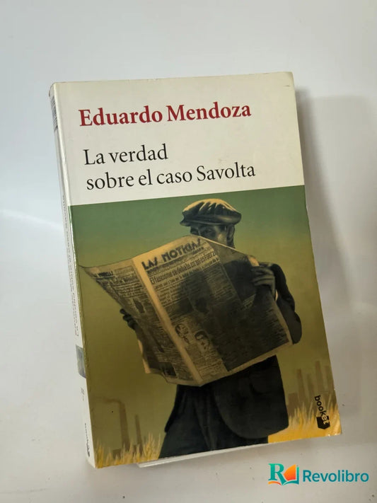 Portada de La verdad sobre el caso Savolta de Eduardo Mendoza, libro de segunda mano