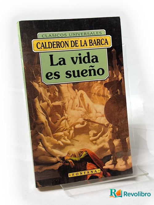Portada de La vida es sueño de Pedro Calderón de la Barca, libro de segunda mano
