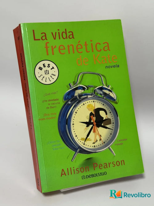 Portada de La vida frenética de Kate de Allison Pearson, libro de segunda mano