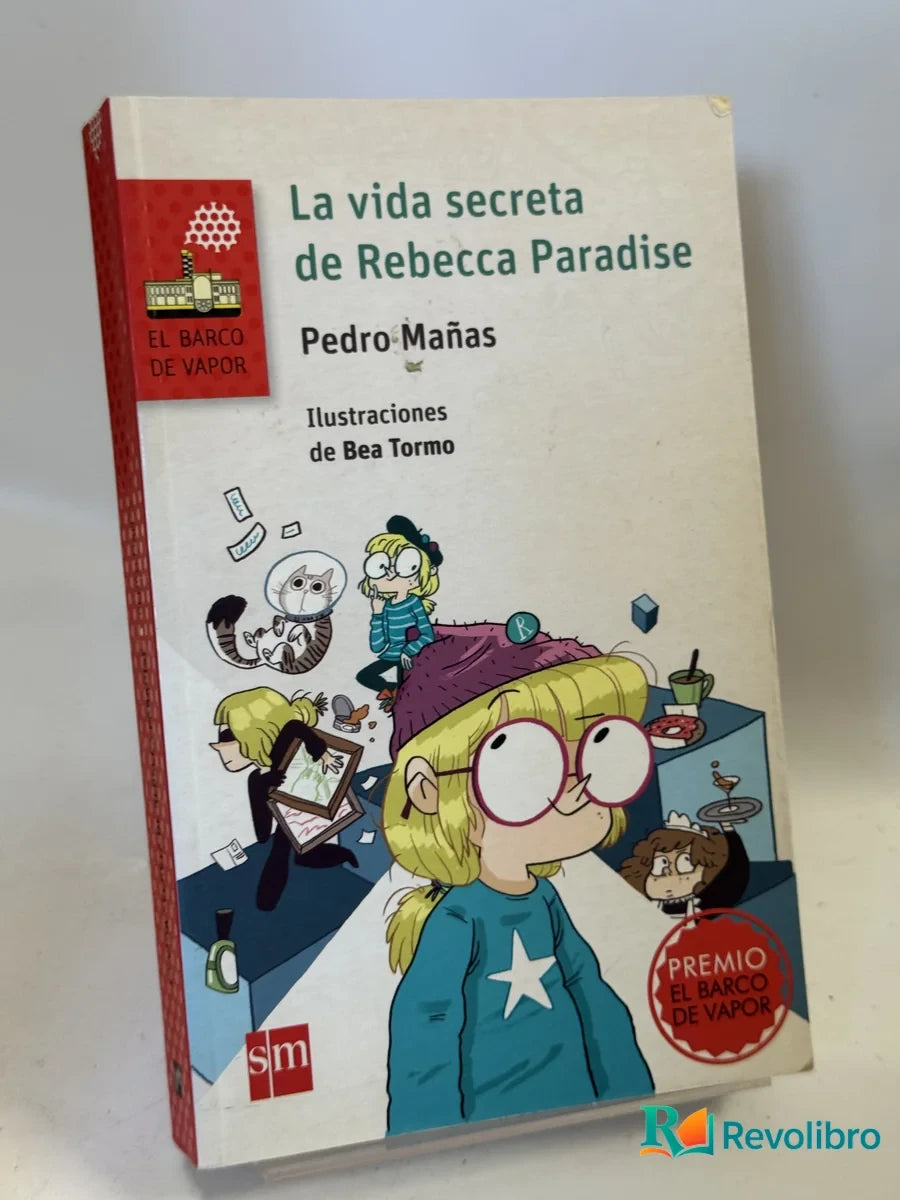 Portada de La vida secreta de Rebecca Paradise de Pedro Mañas, libro de segunda mano