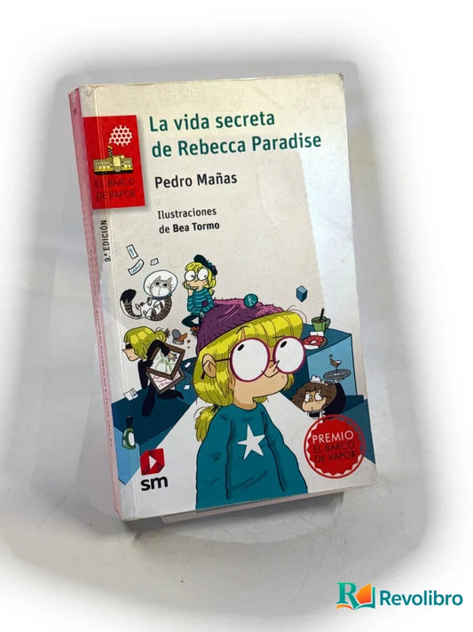 Portada de La vida secreta de Rebecca Paradise de Pedro Mañas, libro de segunda mano