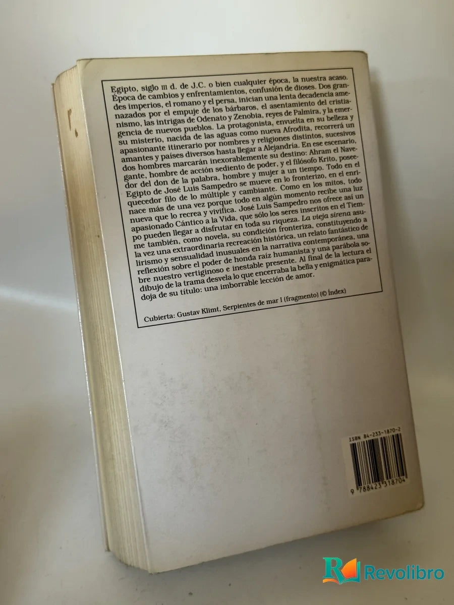 Foto 2 de La vieja sirena de José Luis Sampedro, libro de segunda mano