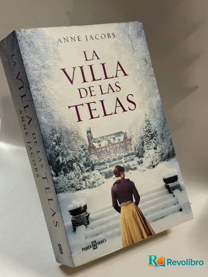 Portada de La villa de las telas de Anne Jacobs, libro de segunda mano