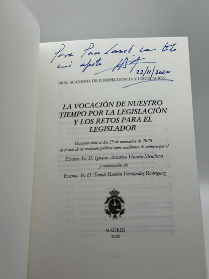 La vocación de nuestro tiempo por la legislación y los retos para el legislador - Foto 2