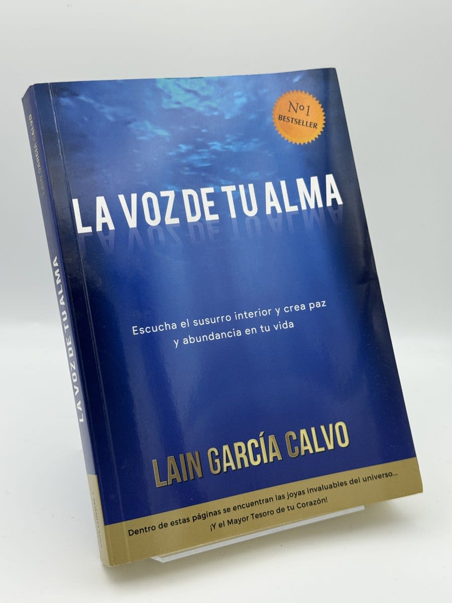 La voz de tu alma - Laín García Calvo - Portada