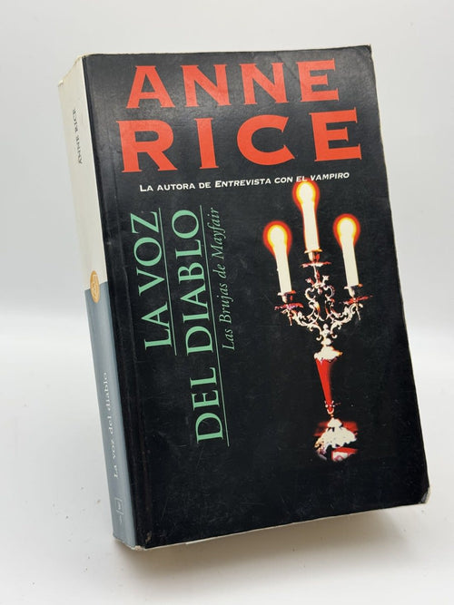 La Voz del diablo - Anne Rice - Portada