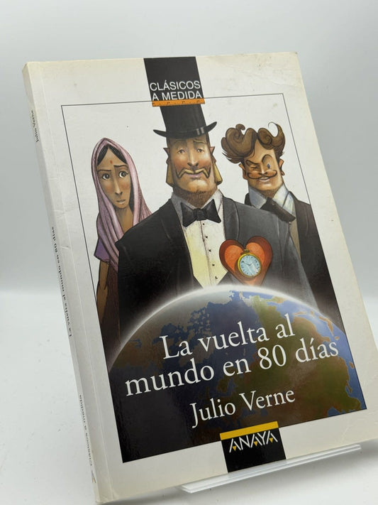 La vuelta al mundo en 80 días - Jules Verne - Portada