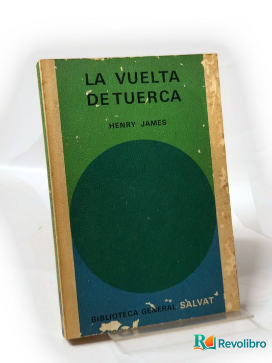 Portada de La vuelta de tuerca de Henry James, libro de segunda mano
