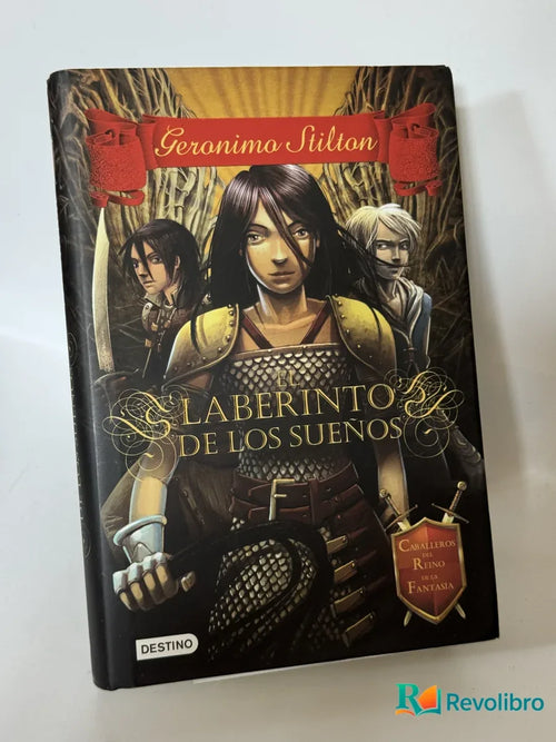 Portada de Laberinto de los sueños de Geronimo Stilton, libro de segunda mano