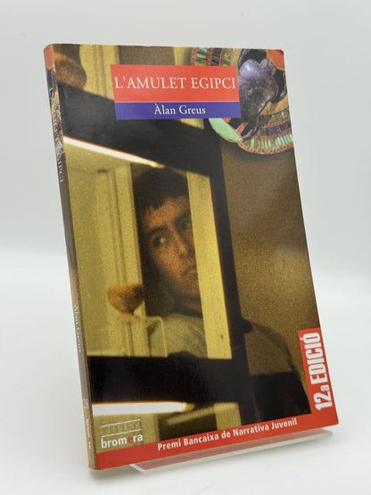 Portada de L'amulet egipci de Àlan Greus, libro de segunda mano