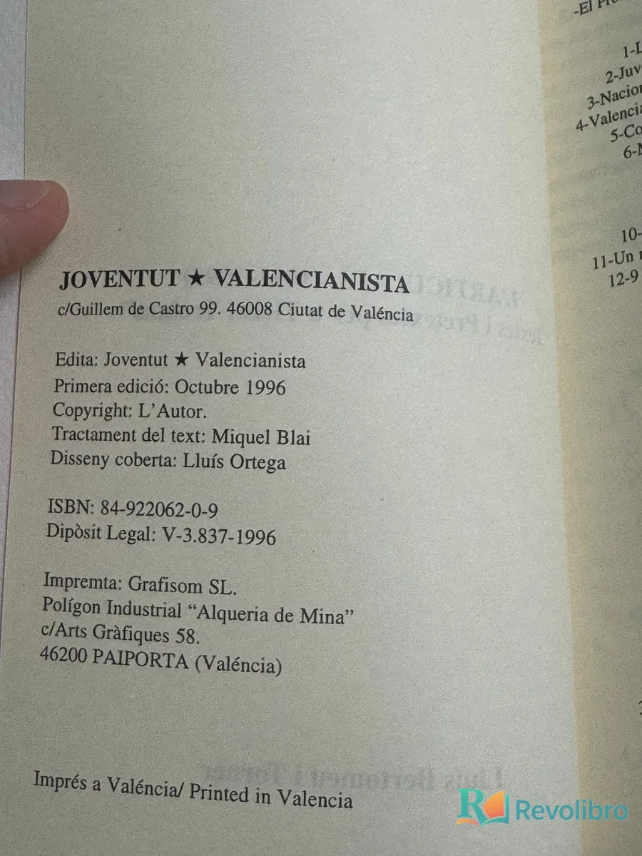 Foto 2 de L'Articulari de Lluís Bertomeu i Torner, libro de segunda mano