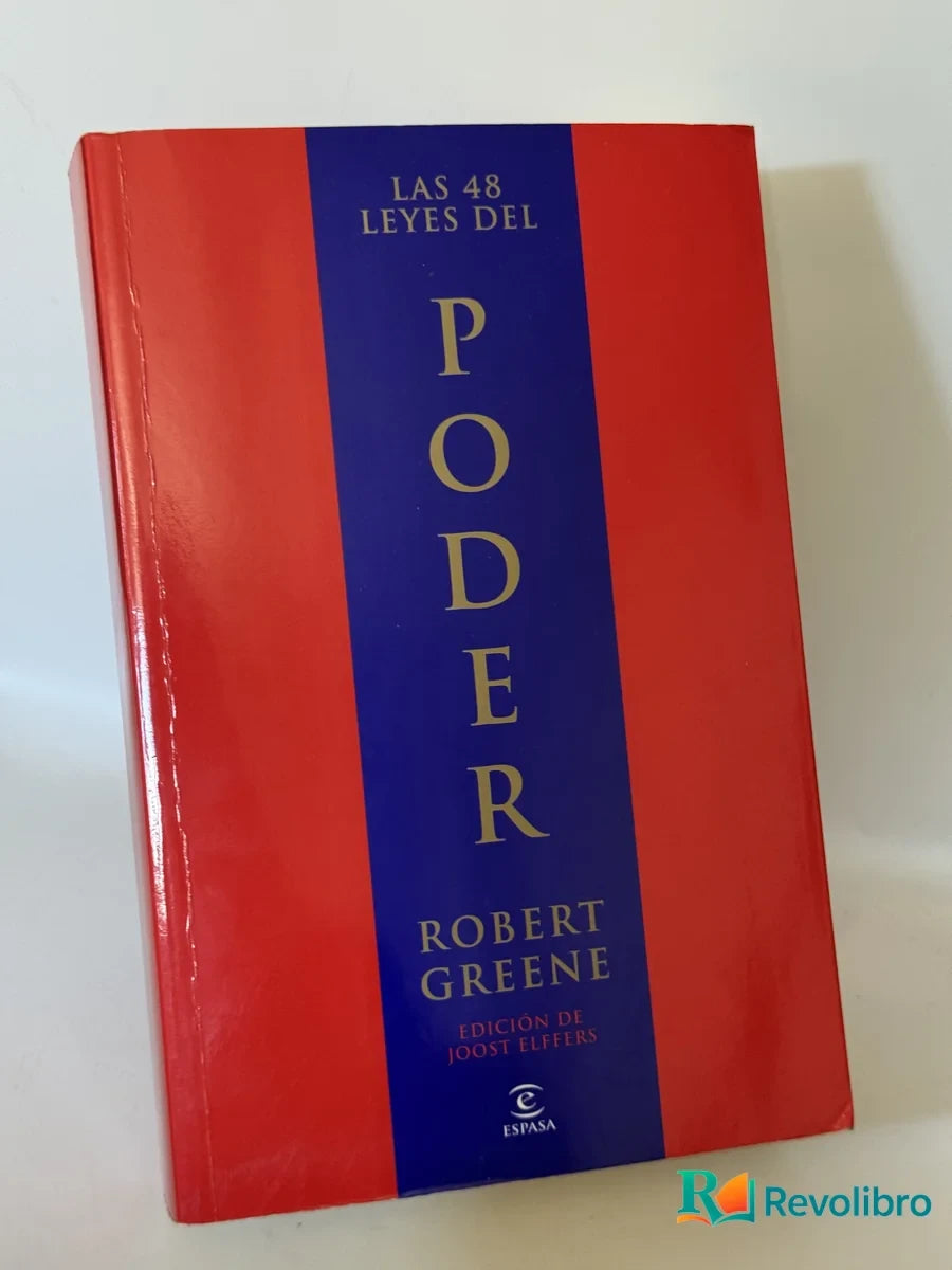 Portada de Las 48 Leyes del Poder de Robert Greene, libro de segunda mano