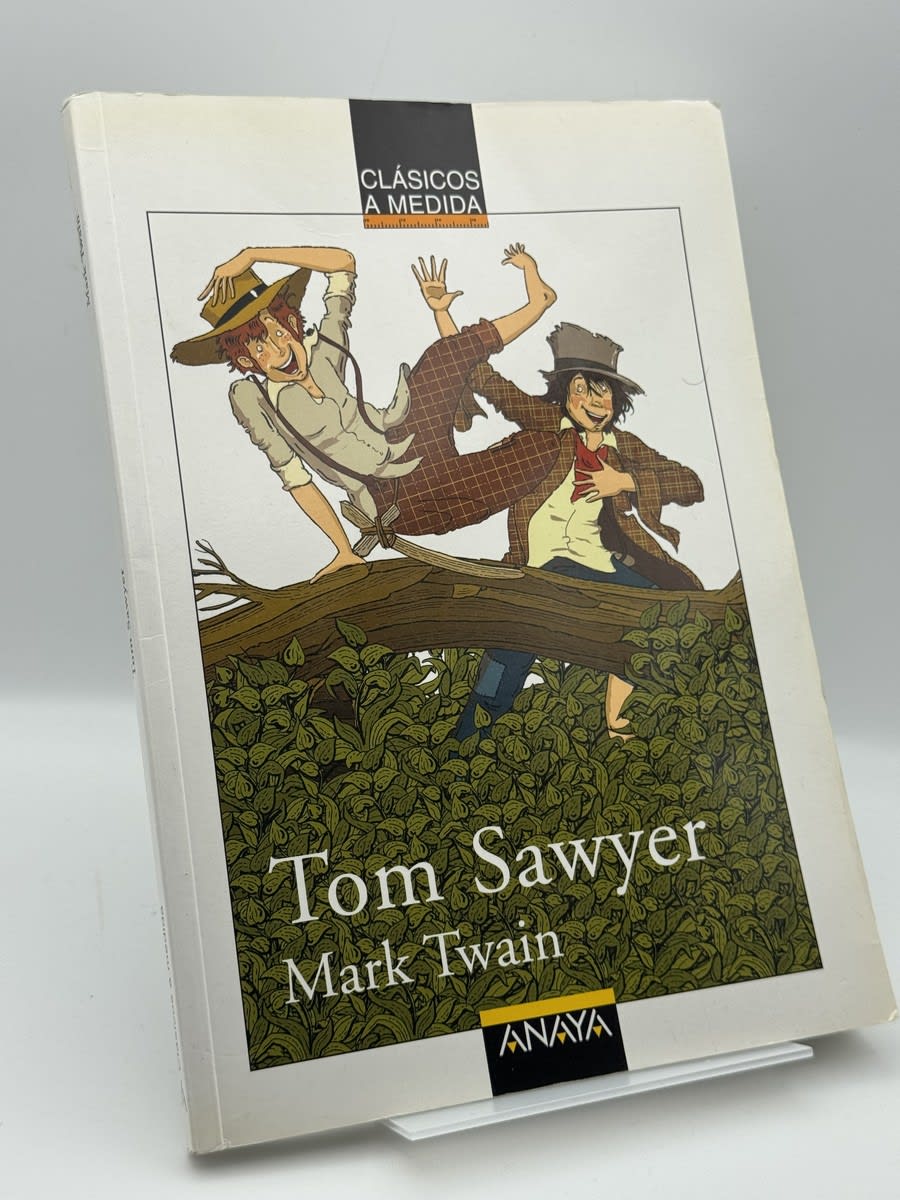 Portada de Las aventuras de Tom Sawyer - Mark Twain de Mark Twain, libro de segunda mano